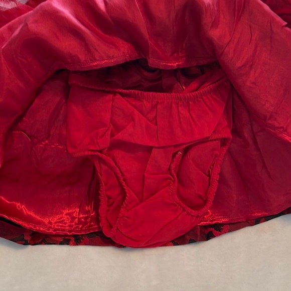 Red/Black Girls dress - Picture 4 of 4